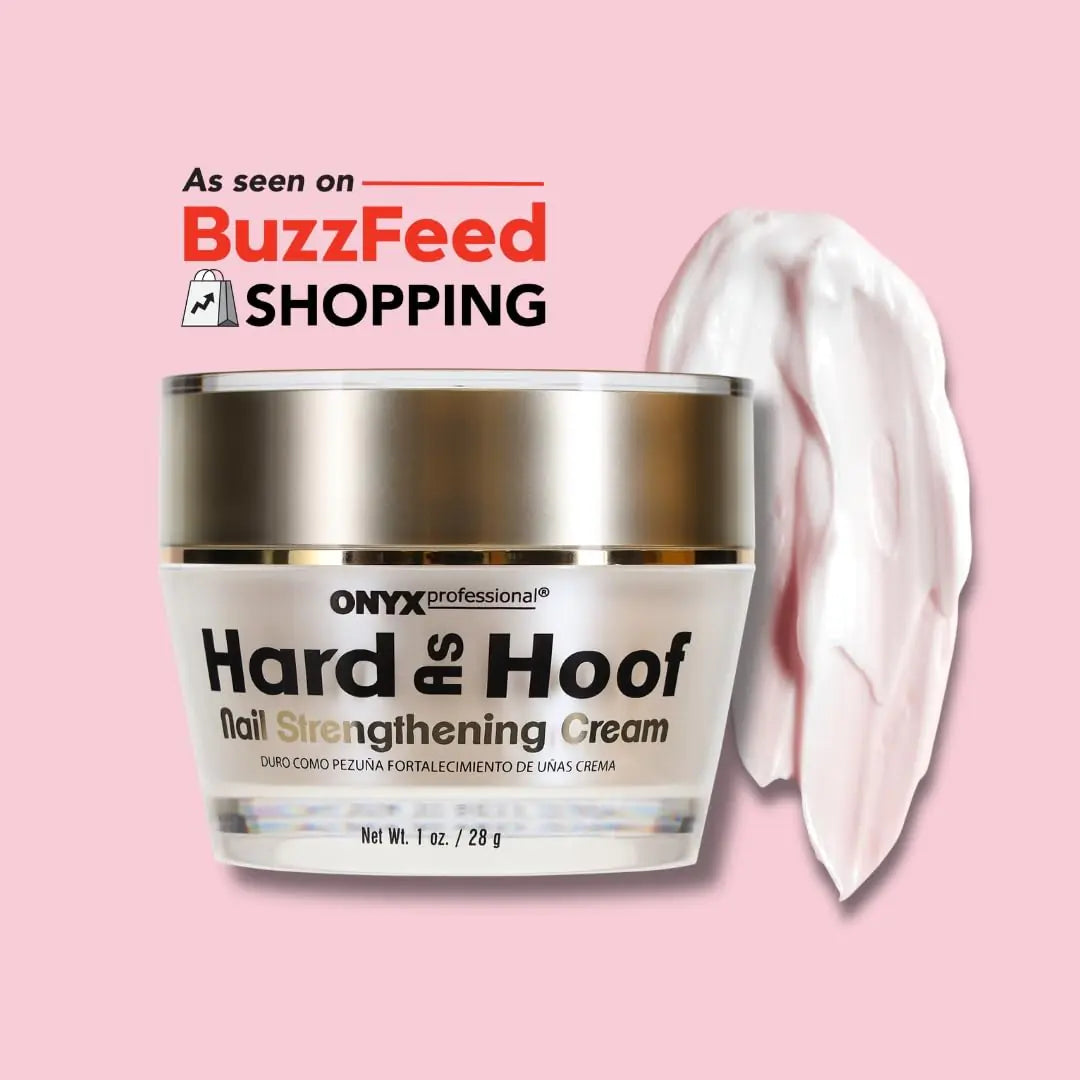 Hard As Hoof Nail Strengthening Cream with Coconut Scent, Nail Growth & Conditioning Cuticle Cream Stops Splits, Chips, Cracks & Strengthens Nails, 1 oz 1 Ounce (Pack of 1)