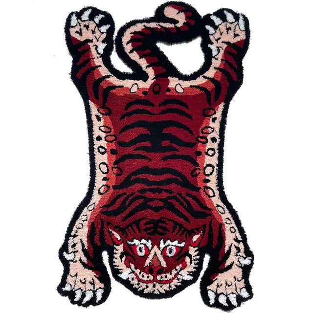 Home Decor Tibetan Tiger Mat