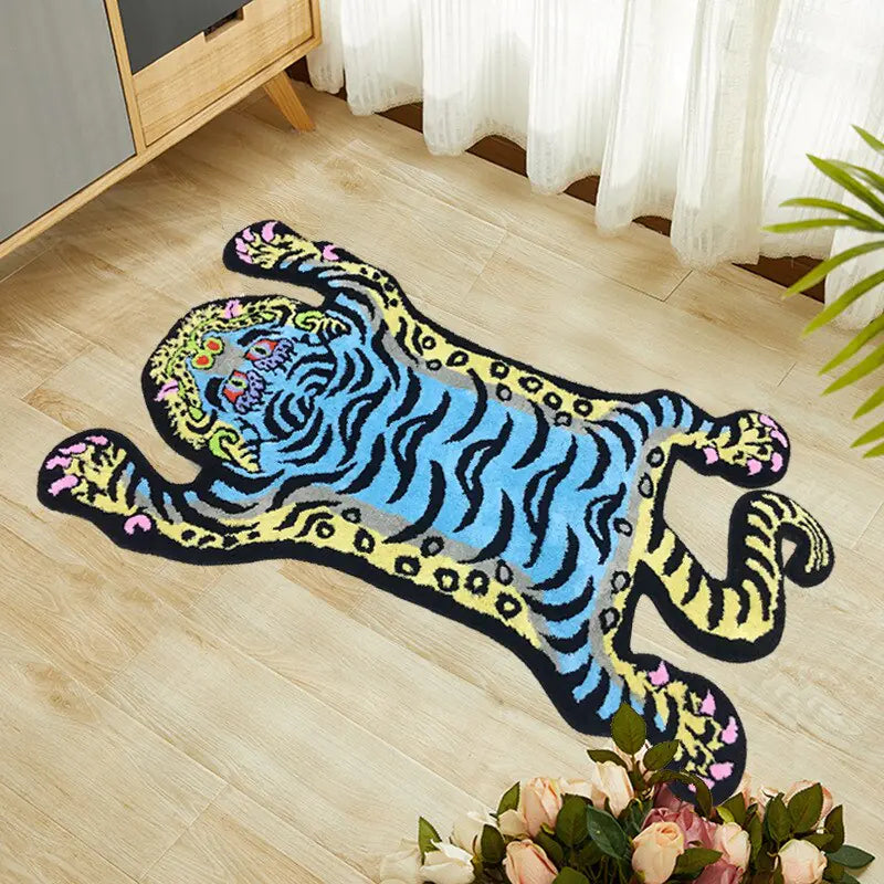 Home Decor Tibetan Tiger Mat